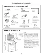 Предварительный просмотр 31 страницы GE Spacemaker HVM1540 Installation Instructions Manual