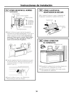 Предварительный просмотр 38 страницы GE Spacemaker HVM1540 Installation Instructions Manual