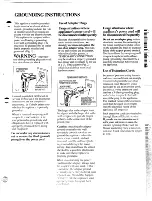 Preview for 9 page of GE Spacemaker II JEM10F Use And Care Manual