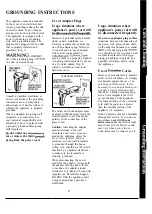 Preview for 27 page of GE Spacemaker II JEM20H Use And Care Manual