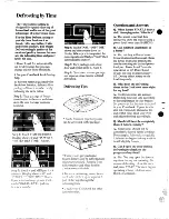 Preview for 12 page of GE Spacemaker II JEM23F Use And Care Manual