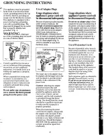 Preview for 19 page of GE Spacemaker II JEM31F Use And Care Manual