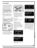 Preview for 17 page of GE Spacemaker II JEM31L Use And Care Manual