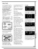 Preview for 19 page of GE Spacemaker II JEM31L Use And Care Manual