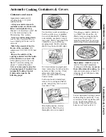 Preview for 21 page of GE Spacemaker II JEM31L Use And Care Manual