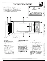 Preview for 7 page of GE Spacemaker II JEM31M Use And Care & Cooking Manual