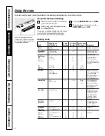 Preview for 9 page of GE Spacemaker JMS08BDWH Owner'S Manual