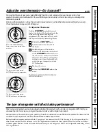 Preview for 10 page of GE Spacemaker JMS08BDWH Owner'S Manual