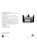 Предварительный просмотр 3 страницы GE Spacemaker JNM1851DMBB Datasheet