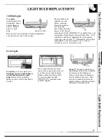 Preview for 37 page of GE Spacemaker JVM139K Use And Care Manual