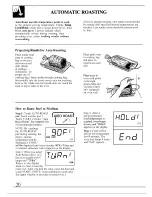 Preview for 20 page of GE Spacemaker JVM140K04 Owner'S Manual