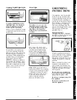 Preview for 21 page of GE Spacemaker JVM141J Use And Care Manual