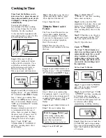 Preview for 10 page of GE Spacemaker JVM152J Use And Care Manual