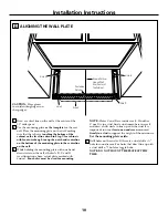 Preview for 10 page of GE Spacemaker JVM1630BK Installation Instructions Manual