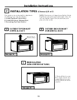 Preview for 11 page of GE Spacemaker JVM1630BK Installation Instructions Manual