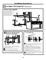 Preview for 12 page of GE Spacemaker JVM1630BK Installation Instructions Manual