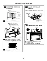 Preview for 14 page of GE Spacemaker JVM1630BK Installation Instructions Manual