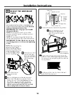 Preview for 18 page of GE Spacemaker JVM1630BK Installation Instructions Manual