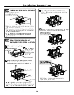 Preview for 20 page of GE Spacemaker JVM1630BK Installation Instructions Manual