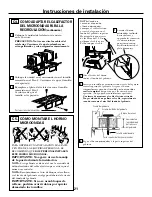 Preview for 45 page of GE Spacemaker JVM1630BK Installation Instructions Manual