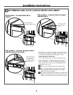 Предварительный просмотр 9 страницы GE Spacemaker JVM1630CH Installation Instructions Manual