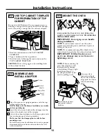 Предварительный просмотр 13 страницы GE Spacemaker JVM1630CH Installation Instructions Manual