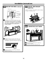 Предварительный просмотр 14 страницы GE Spacemaker JVM1630CH Installation Instructions Manual