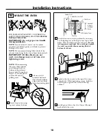 Предварительный просмотр 18 страницы GE Spacemaker JVM1630CH Installation Instructions Manual