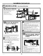 Предварительный просмотр 19 страницы GE Spacemaker JVM1630CH Installation Instructions Manual