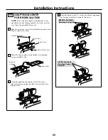 Предварительный просмотр 20 страницы GE Spacemaker JVM1630CH Installation Instructions Manual