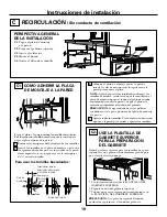 Предварительный просмотр 43 страницы GE Spacemaker JVM1630CH Installation Instructions Manual