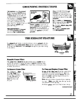 Предварительный просмотр 27 страницы GE Spacemaker JVM239 Use And Care Manual