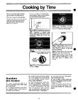 Preview for 8 page of GE SPACEMAKER JVM48 Use And Care Manual