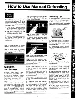 Предварительный просмотр 9 страницы GE Spacemaker JVM64 Use And Care Manual