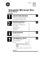 Preview for 1 page of GE Spacemaker LVM1540 Owner'S Manual