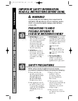 Предварительный просмотр 2 страницы GE Spacemaker PVM1870 Owner'S Manual