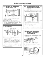 Предварительный просмотр 16 страницы GE Spacemaker PVM2070 Installation Instructions Manual