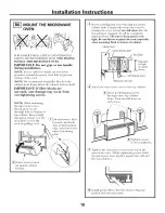 Предварительный просмотр 18 страницы GE Spacemaker PVM2070 Installation Instructions Manual