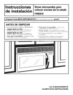 Предварительный просмотр 25 страницы GE Spacemaker PVM2070 Installation Instructions Manual