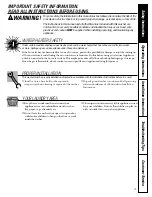 Предварительный просмотр 3 страницы GE Spacemaker WCXH208 Owner'S Manual & Installation Instructions