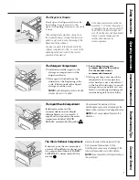 Предварительный просмотр 7 страницы GE Spacemaker WCXH208 Owner'S Manual & Installation Instructions