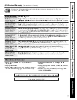 Предварительный просмотр 23 страницы GE Spacemaker WCXH208 Owner'S Manual & Installation Instructions