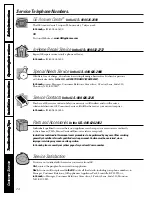 Предварительный просмотр 24 страницы GE Spacemaker WCXH208 Owner'S Manual & Installation Instructions