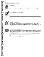 Предварительный просмотр 26 страницы GE Spacemaker WCXH208 Owner'S Manual & Installation Instructions