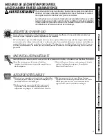 Предварительный просмотр 27 страницы GE Spacemaker WCXH208 Owner'S Manual & Installation Instructions