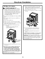 Предварительный просмотр 37 страницы GE Spacemaker WCXH208 Owner'S Manual & Installation Instructions