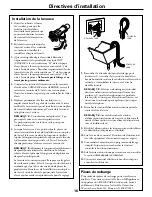 Предварительный просмотр 40 страницы GE Spacemaker WCXH208 Owner'S Manual & Installation Instructions