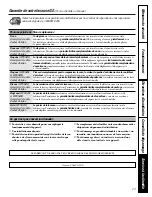 Предварительный просмотр 47 страницы GE Spacemaker WCXH208 Owner'S Manual & Installation Instructions