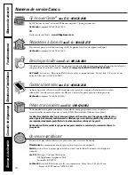 Предварительный просмотр 48 страницы GE Spacemaker WCXH208 Owner'S Manual & Installation Instructions