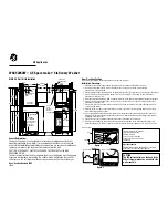 Preview for 2 page of GE Spacemaker WSKS2060 Specifications